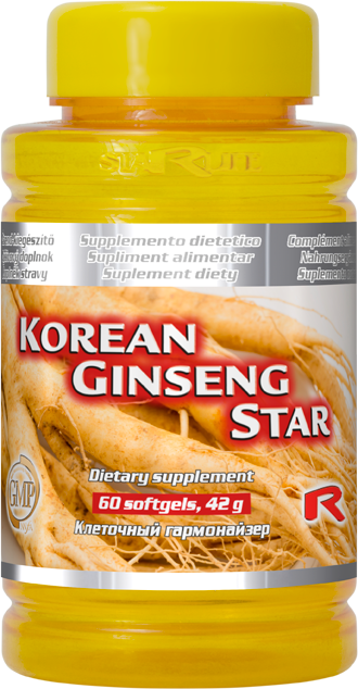 Starlife KOREAN GINSENG STAR, 60 cps