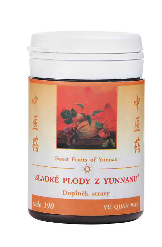 TCM Herbs Sladké plody z Yunnanu, 100 tbl
