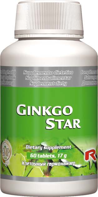 GINKGO STAR, 60 tbl (DOPLNĚK STRAVY)