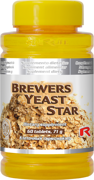 Starlife BREWERS YEAST STAR, 60 tbl