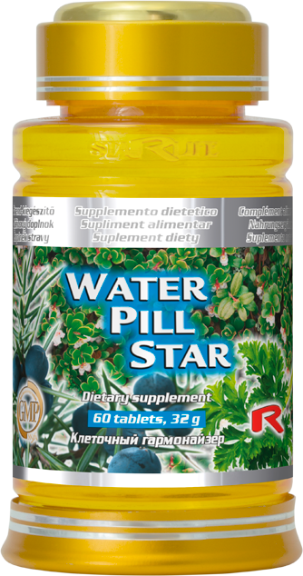 WATER PILL STAR, 60 tbl (DOPLNĚK STRAVY)