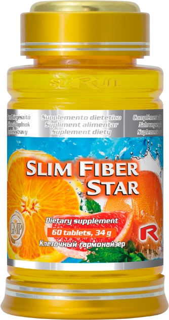 SLIM FIBER STAR, 60 tbl (DOPLNĚK STRAVY)