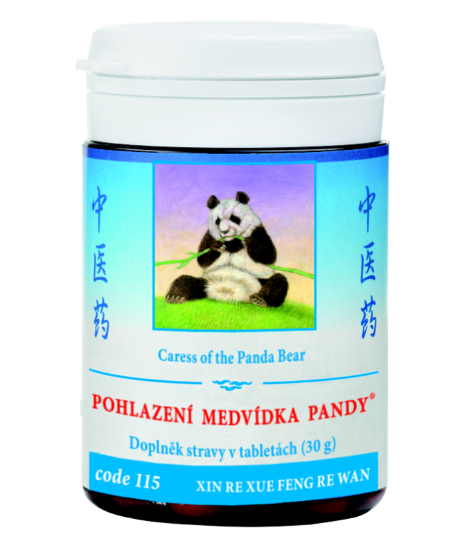 TCM Herbs Pohlazení medvídka pandy, 100 tbl