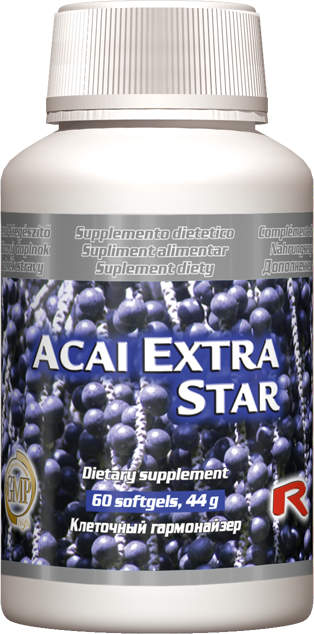 Starlife ACAI EXTRA STAR, 60 sfg